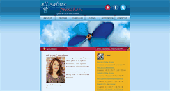 Desktop Screenshot of allsaintspreschool.org